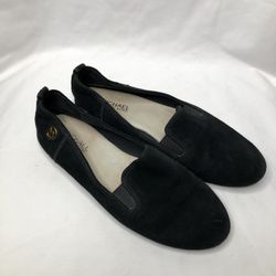 Michael Kors Black Suede Flats Size 8.5