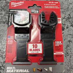 Milwaukee Bi-Metal Blades