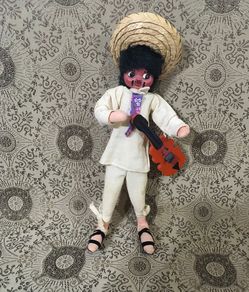 Vintage Mexica Rag Doll