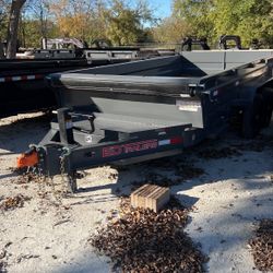 14 Ft Bumper Pull Dump Trailer