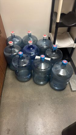 Water Jugs And Water Jug Storage 