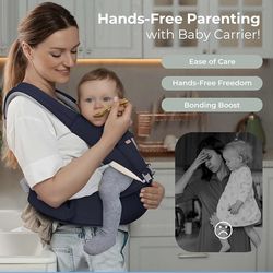 Brand new in box baby carrier with hip seat