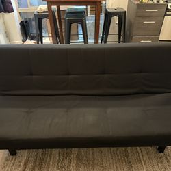 IKEA BALKARP Black Sleeper Couch