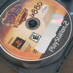 Ps2 spyro A HEROES TAIL
Playstation 2 (2004 )
