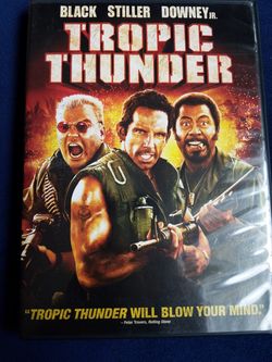 Tropic Thunder, many DVDs $1