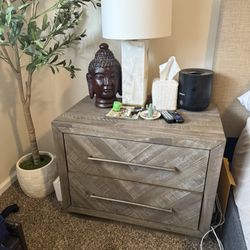 Nightstand (2) And Dresser Combo