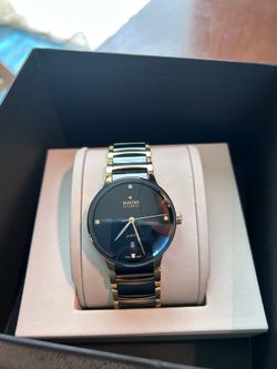 RADO True Square Automatic Open Heart Ceramic Bracelet Watch, 38mm