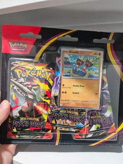 Pokemon Pitch black 3 pack blister
