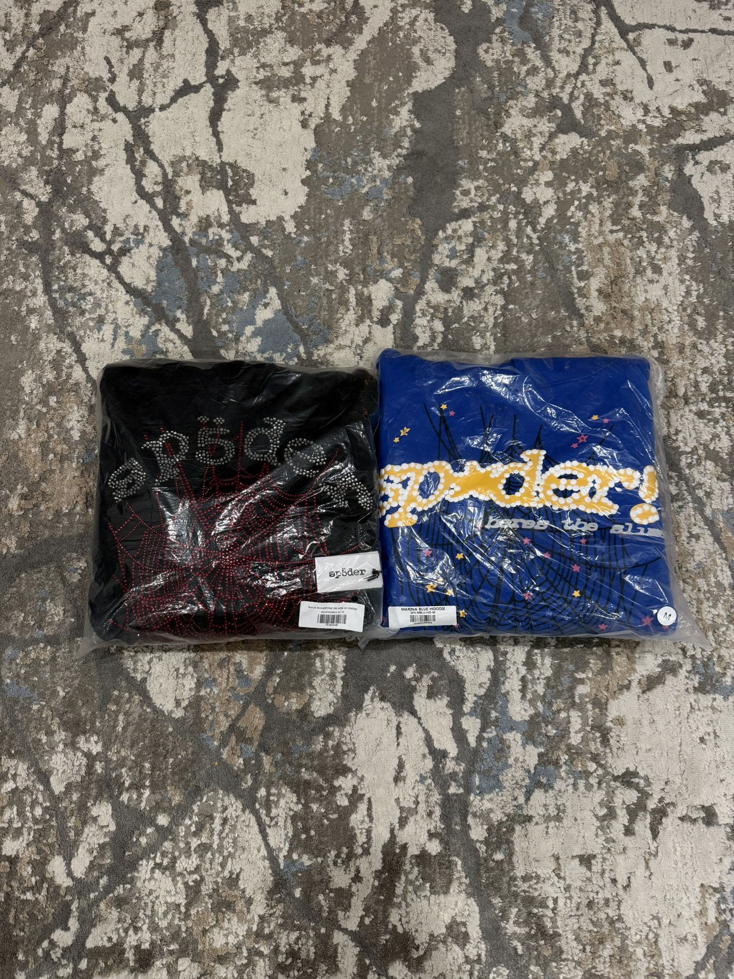 2 Spider hoodies