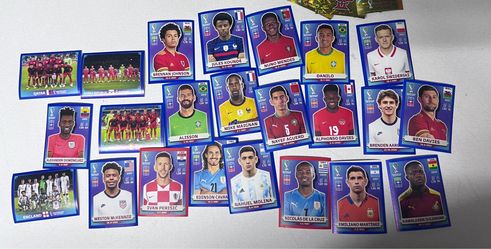 World Cup Stickers - QATAR 2022 - parallels/teams