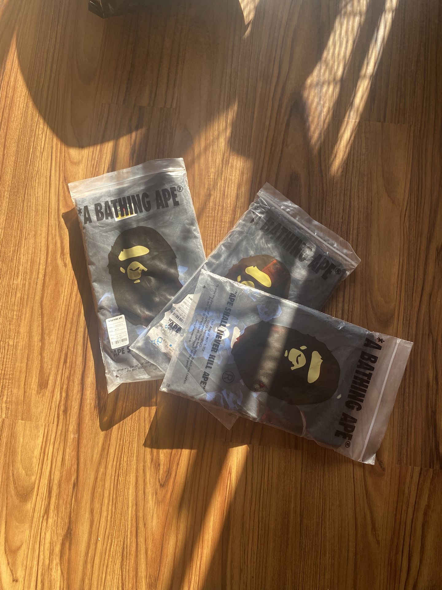 Last 3 Bape Tees