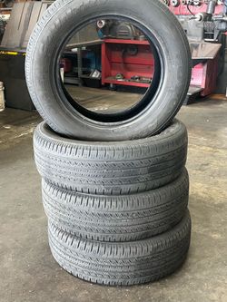 4 used tires 225/65/17