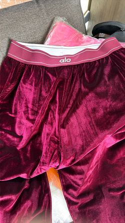 Pants burgundy
