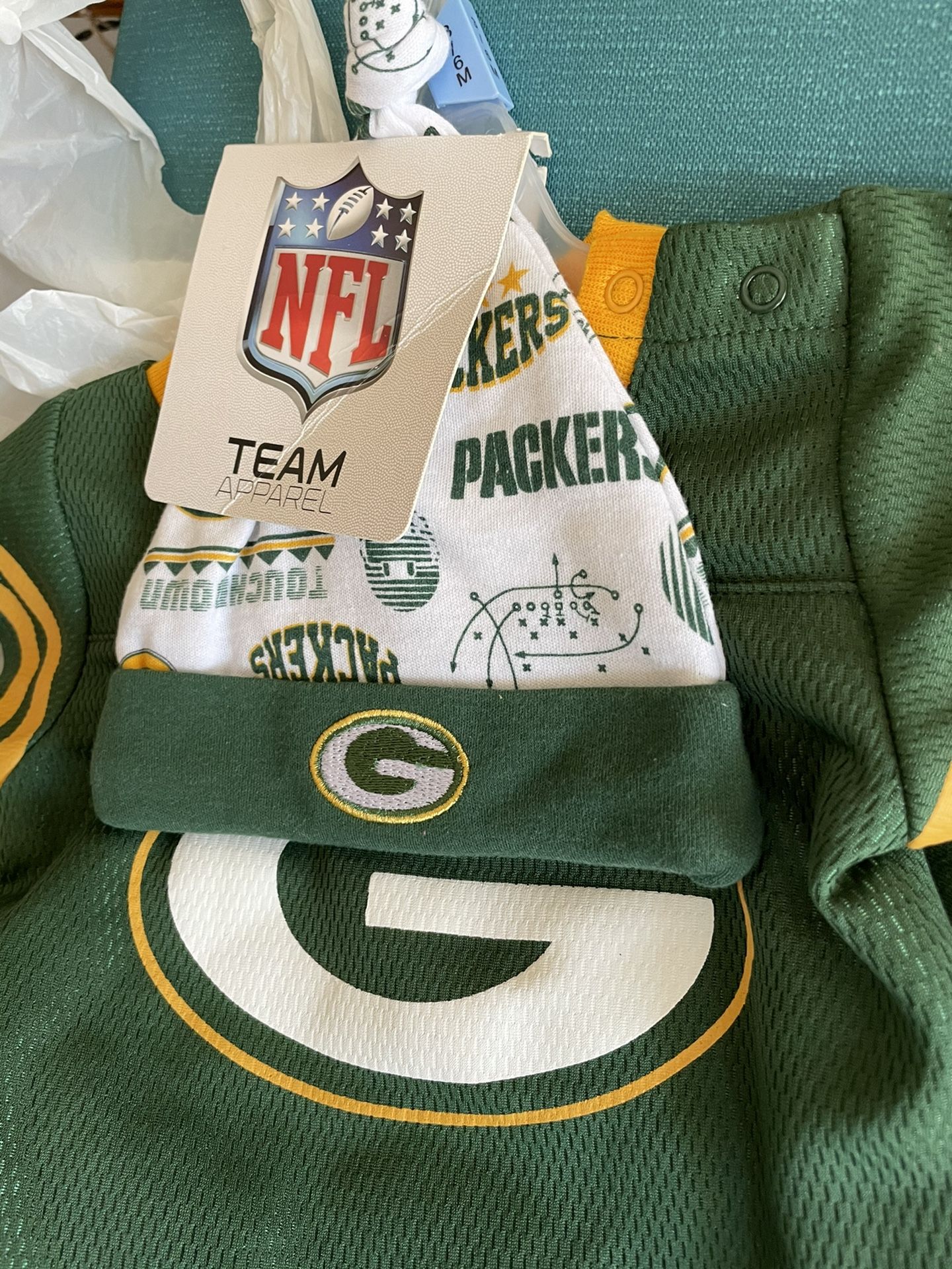 NFL Baby Green Bay Packers 3 Pc. Adorable. NWTs