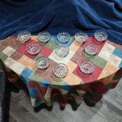 Crystal Candlestick Holders 