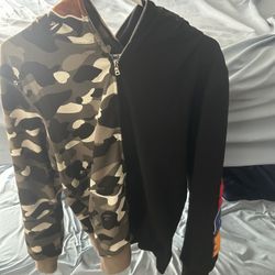 Bape hoodie Large