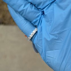 Moissanite All Around Ring 💍 