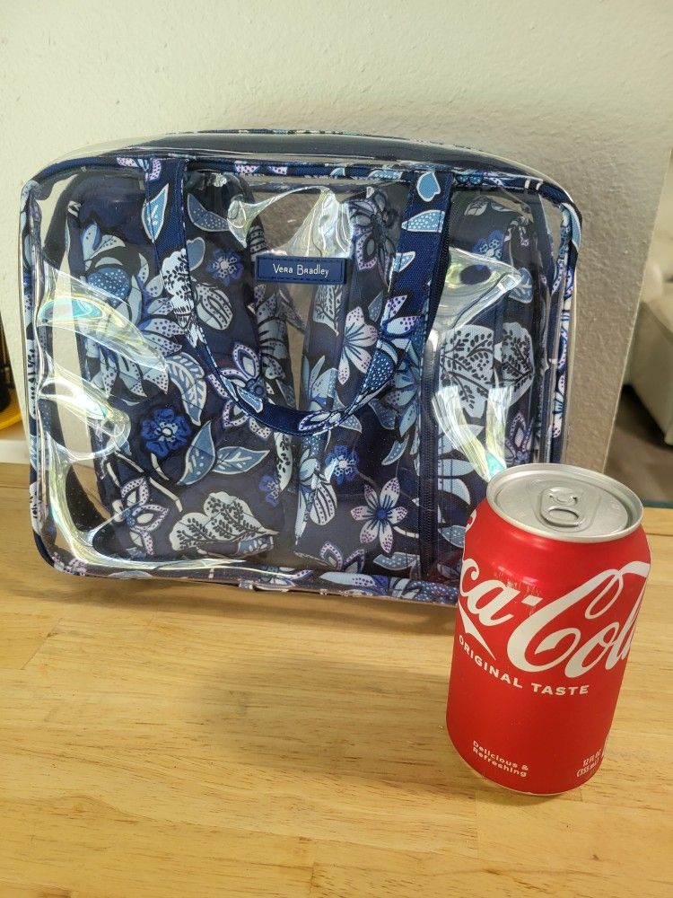 Vera BRADLEY  Travel Cosmetic Bag Set Luggage Vacation