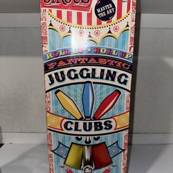 Ridleys Circus Roll Up Fantastic Juggling Clubs Wild & Wolf