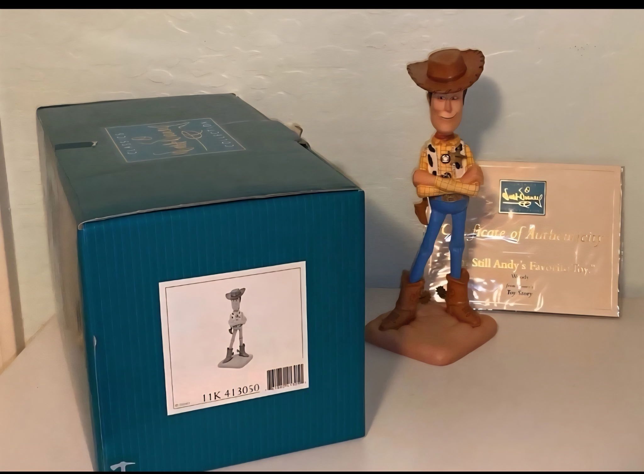 WDCC Disney Pixar Toy Story Woody I’m Still Andy’s Favorite Toy with COA