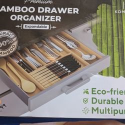 Bamboo Drawer Organizer 