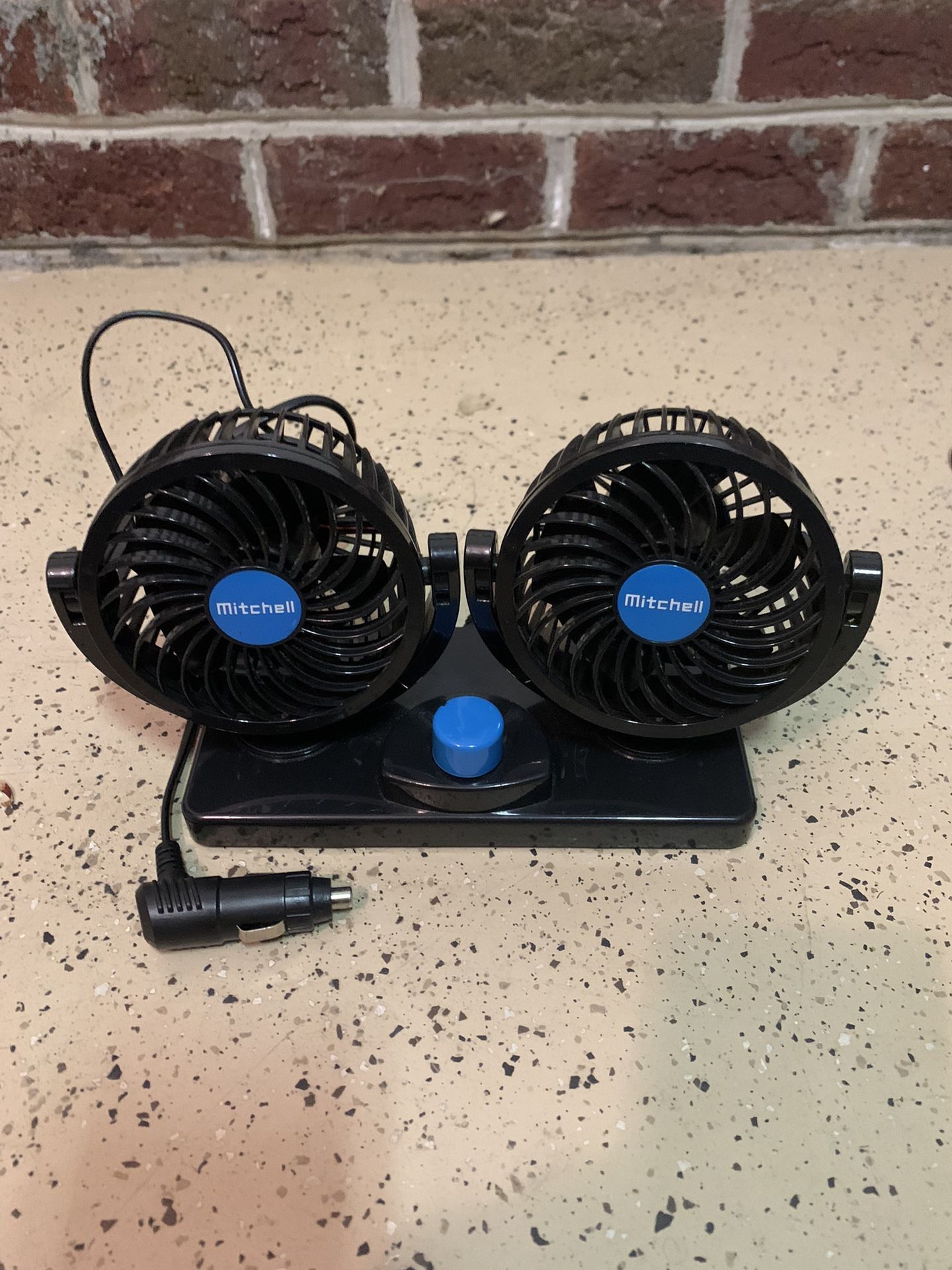 12v Dual Head Car Cooling Fan