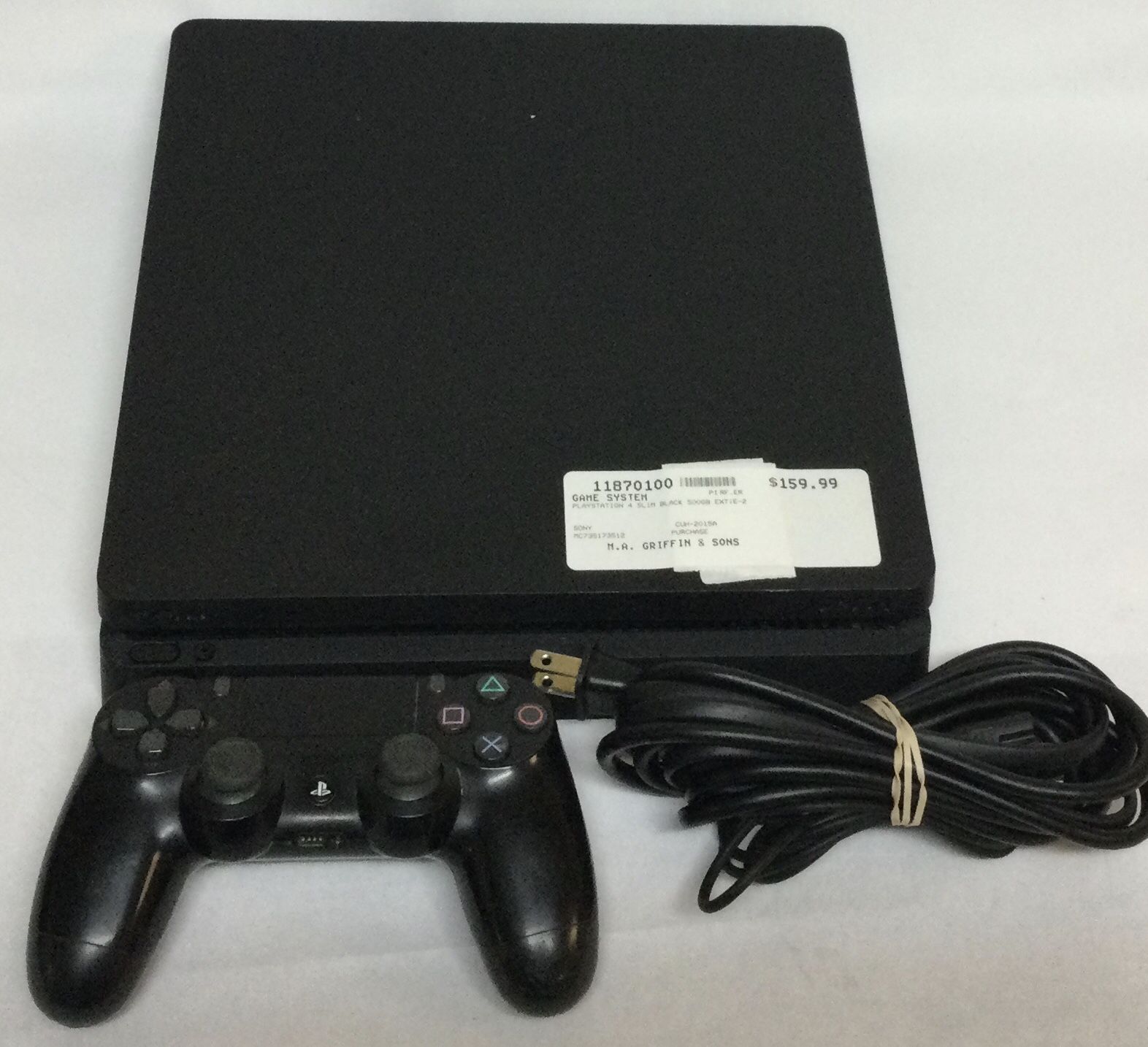 PlayStation 4 Slim 500gb Includes Controller,Power Cord & HDMI 