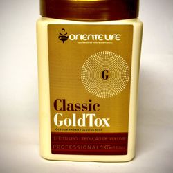 Hair Botox. Classic GoldTox. Oriente Life. 1KG or 33.8 Fl oz