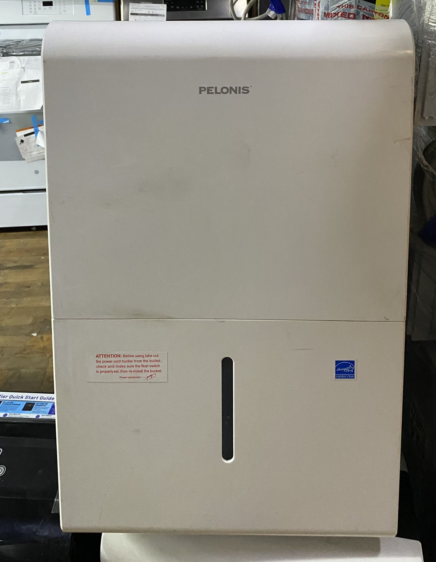 Pelonis 40 Pints Dehumidifier Out Of The Box