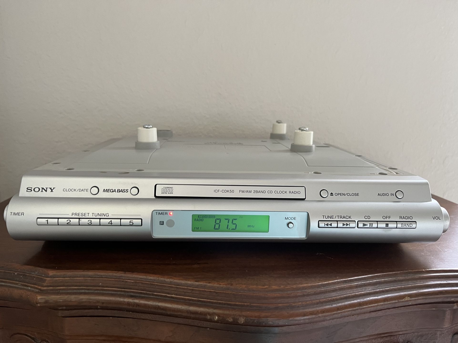 New Sony ICF-CDK 50 Under Cabinet Radio