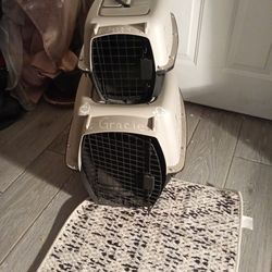 Dog Crates 1-small 1-large