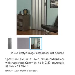 Closet Doors 48x80in 