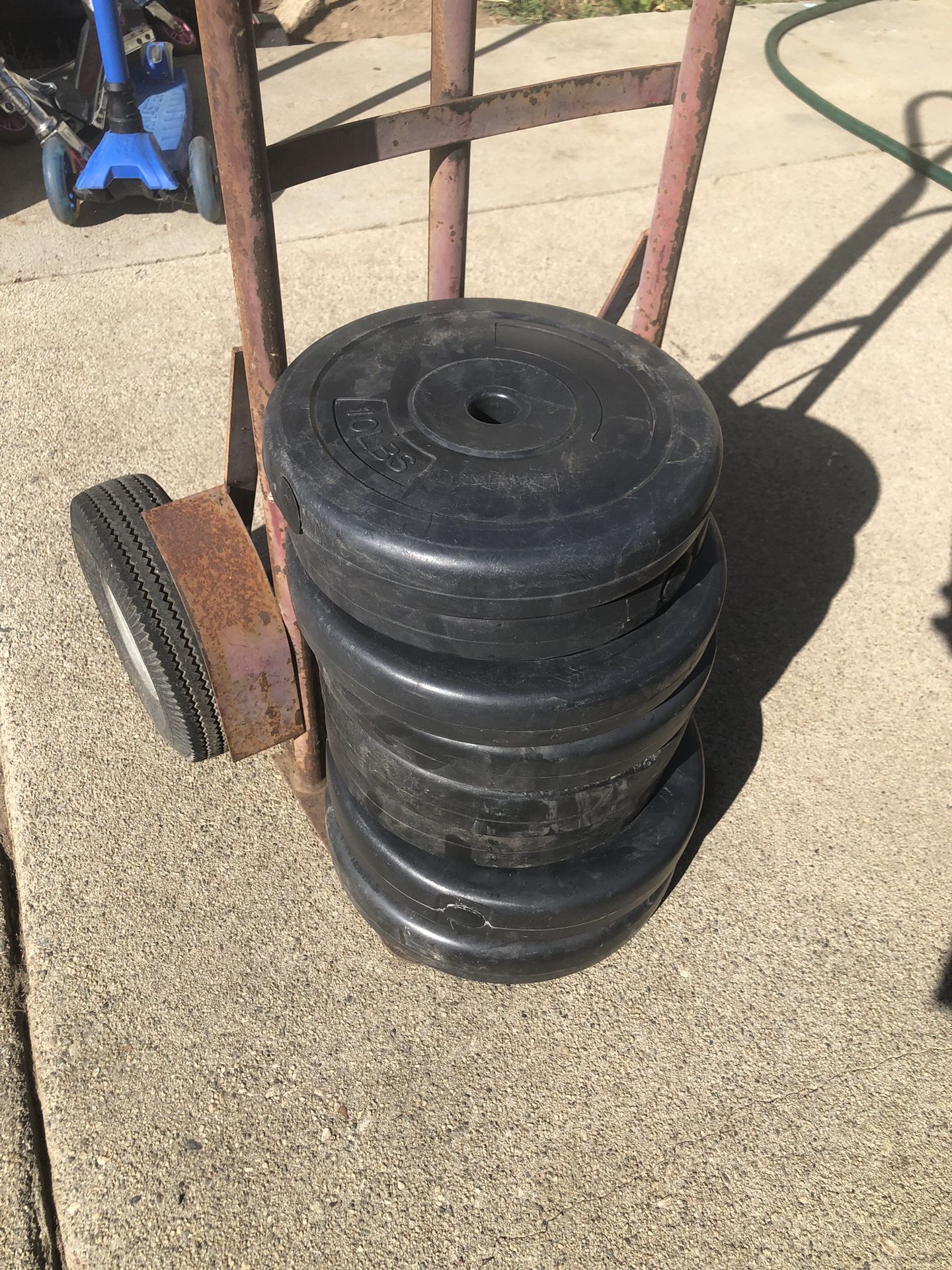 Plastic Free Weights For Benching