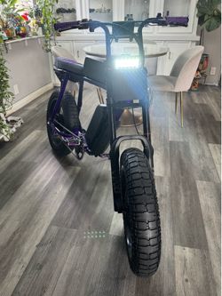 New Super73 S2 custom built EBike electric bicycle bike Purple ZX RX super 73