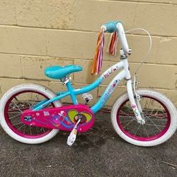 Schwinn Iris 16" Kids' Bike. Girls bicycle. Free to ask, I reply