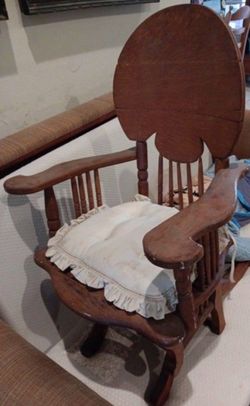 Antique Wooden Rocking Chair