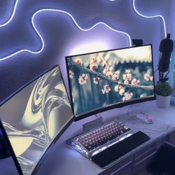 WHOLE GAMING SETUP!!