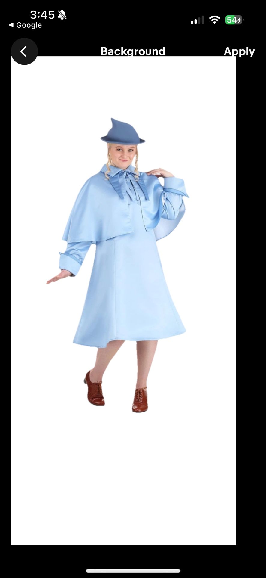 Harry Potter Fleur Delacour Costume for Women’s adult 3X Blue Dress With Cape New  with tags, 100% polyester, made china, Halloween costume, 2 pc set,