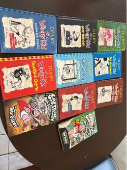 Books wimpy kid and underpants