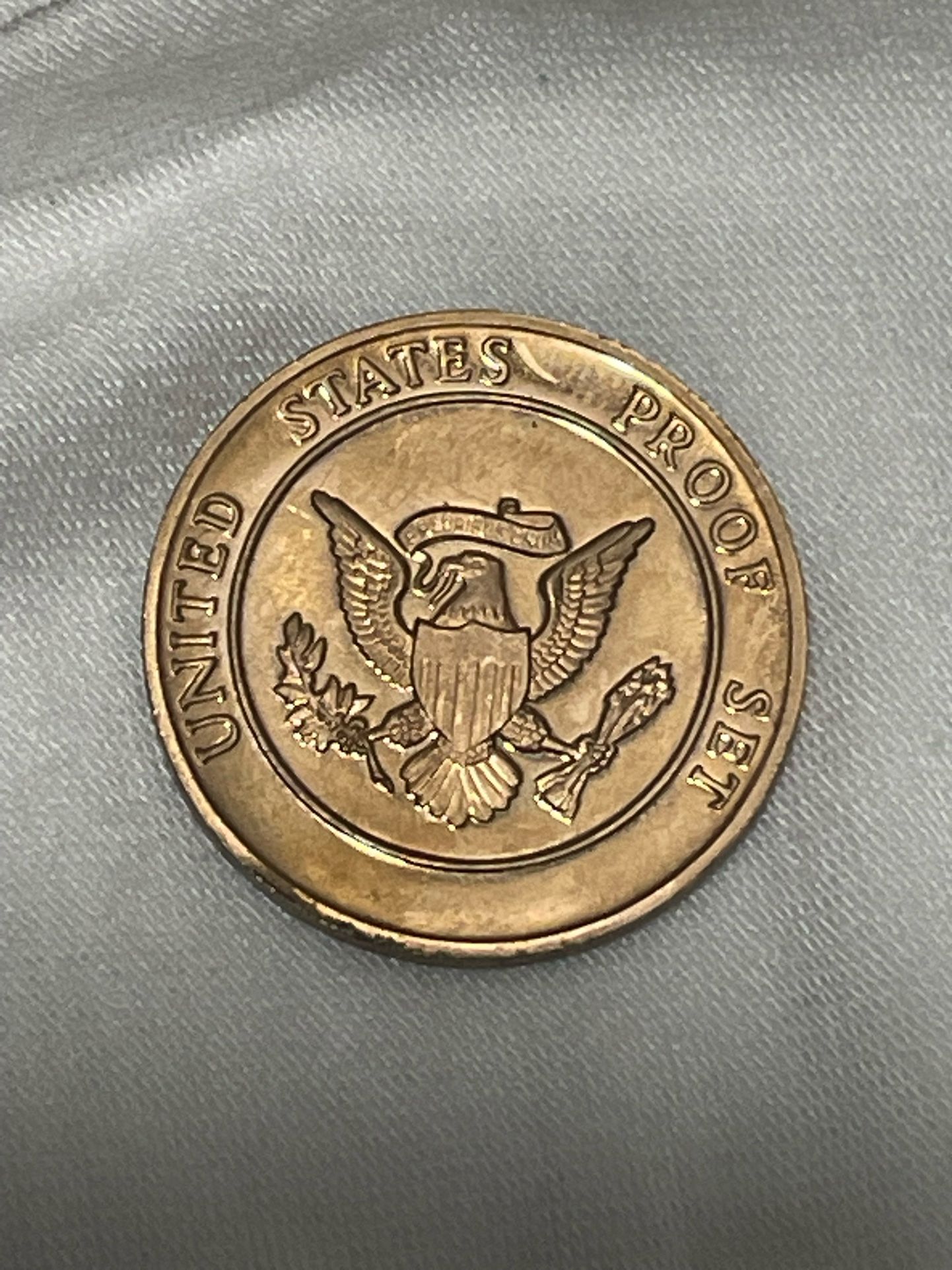 THE DEPARTMENT OF THE TREASURY 1789 US PROOF SET Token.