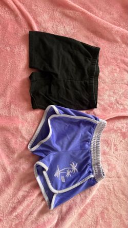 2 Pairs of toddler girl shorts