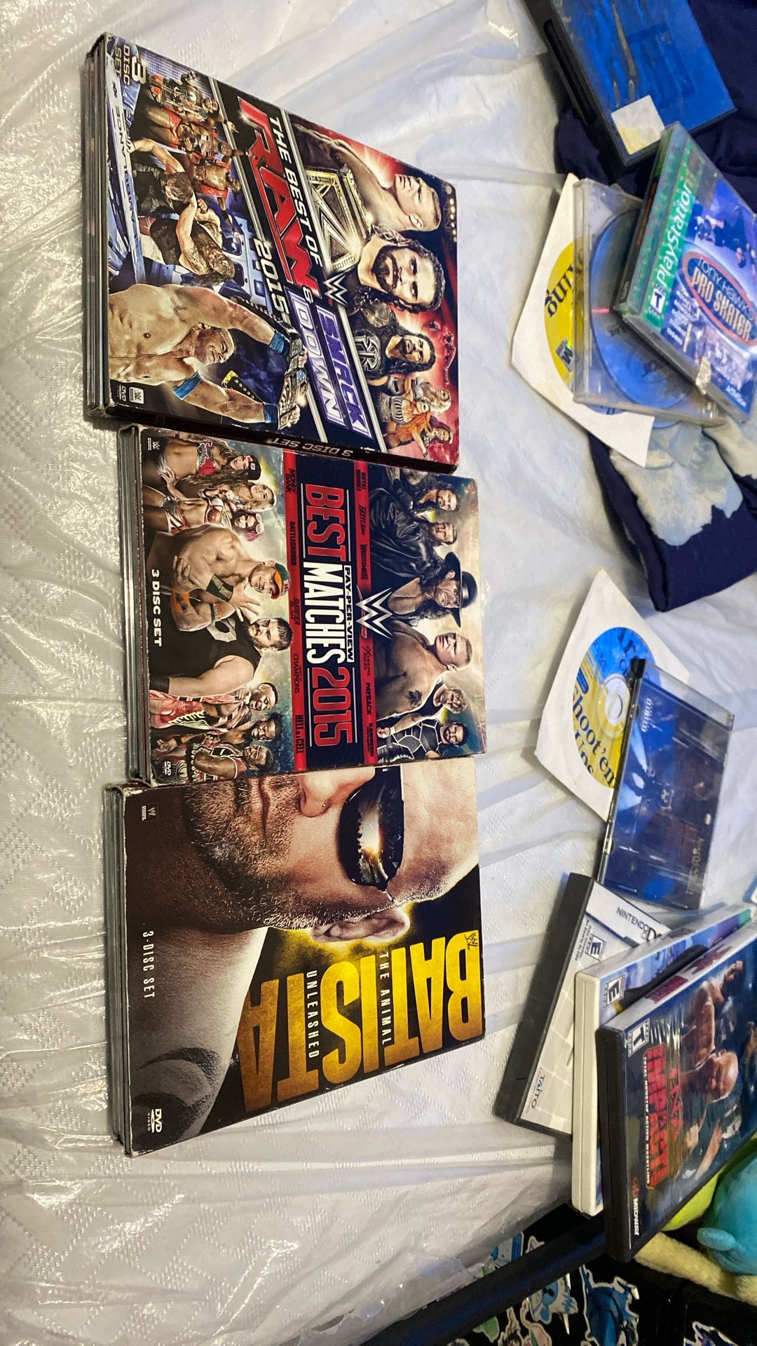 Wwe DVDs