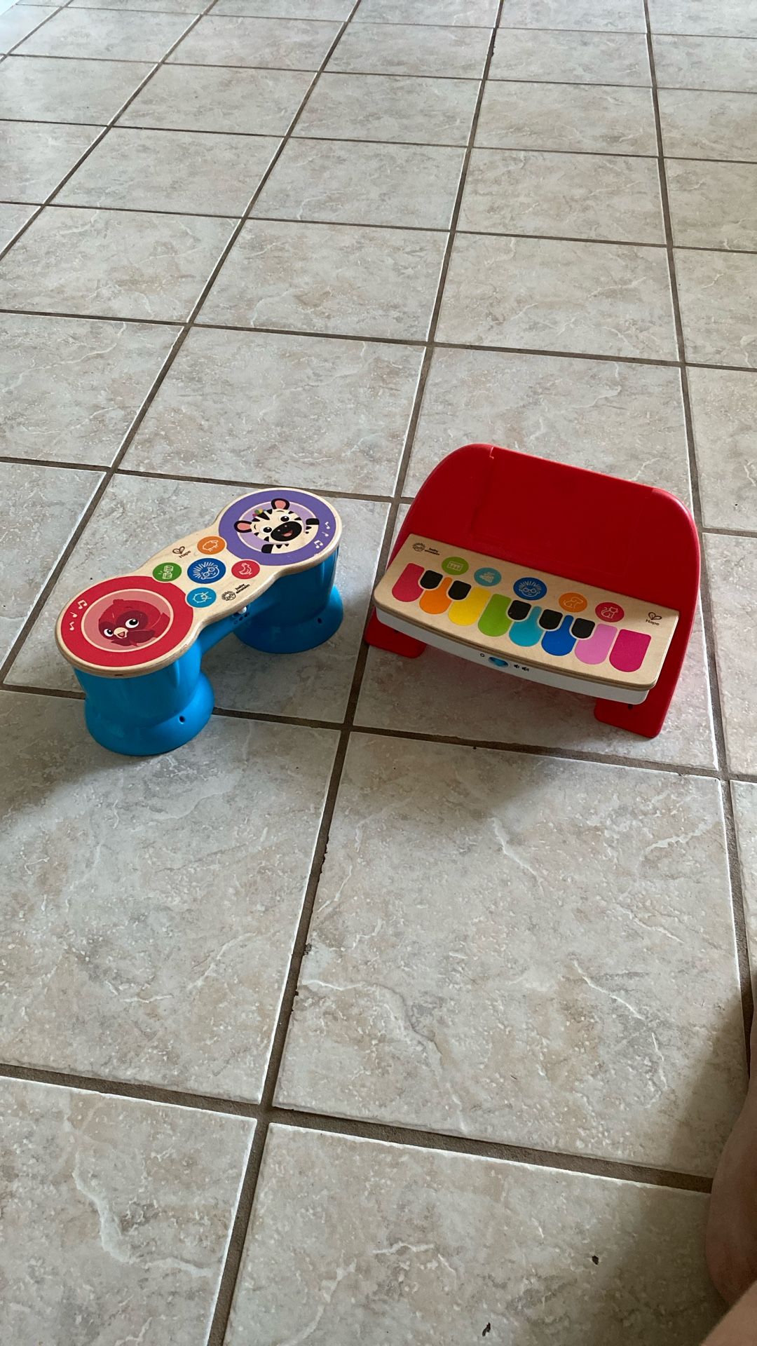 Toddler Drum & Piano duo little Einstein 