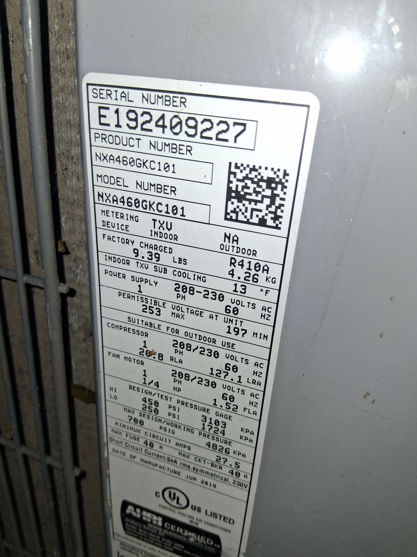 5 ton condenser 410@