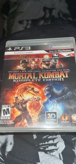 Mortal kombat Komplete Edition
