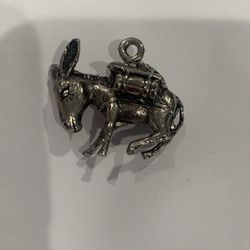 Pewter Pack Mule Pendant