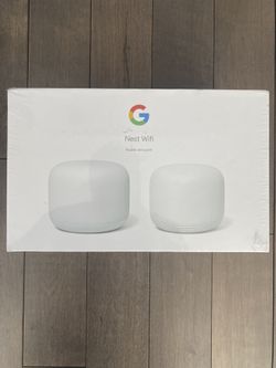 Brand New Google Nest WiFi - Mess Router And 1 Point W/Google Assistant 