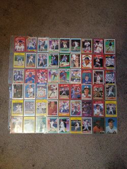 Random baseball cards