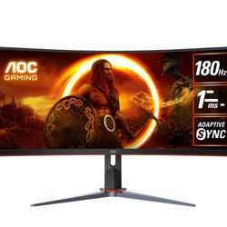 34in AOC Gaming Monitor 180hz