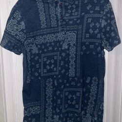 RALPH LAUREN BANDANA PRINT POLO